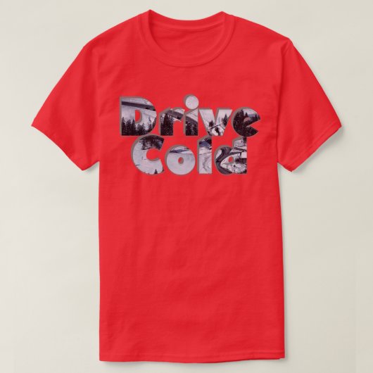 寒さを避ける Tシャツ (デザイン正面)
