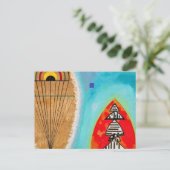 寒さ、1929年Wassily Kandinsky ポストカード (スタンド正面)