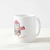 寒すぎ コーヒーマグカップ (正面右)
