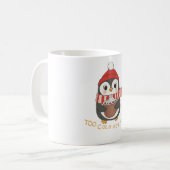 寒すぎ コーヒーマグカップ (正面左)