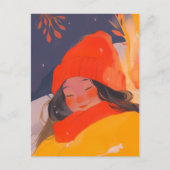 寒冬 ポストカード (正面)