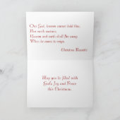 寒冷な真冬 シーズンカード (内部)