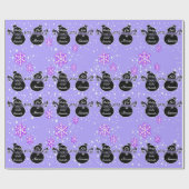 寒冷外紫の包装紙 ラッピングペーパー (フラット)