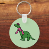 寒冷恐竜のキーリング キーホルダー (正面)