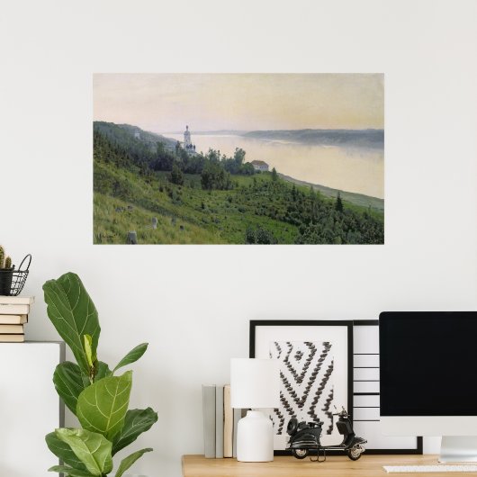 寒冷景観， 1889 ポスター (ホームオフィス)