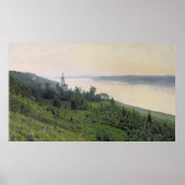 寒冷景観， 1889 ポスター (正面)