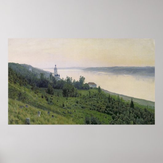 寒冷景観, 1889 ポスター (正面)