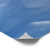 寒冷極自然力災害時の地球 ポスター (角)