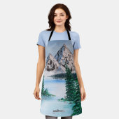 寒山 エプロン (着用した状態)