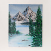 寒山 ジグソーパズル (縦)