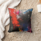 寓意カラフル抽象芸術芸術 クッション (ブランケット)