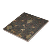 寓意的なミルフルール動物とのタペストリー タイル (側面)