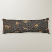 寓意的なミルフルール動物とのタペストリー ボディピロー (裏面)