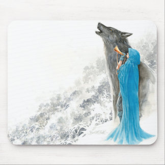 寓話のマウスパッド(男の子の青およびBigby) マウスパッド