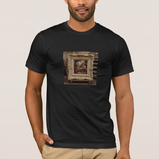 寓話の裁判所 - ゴシック ファインアート Tシャツ (正面)