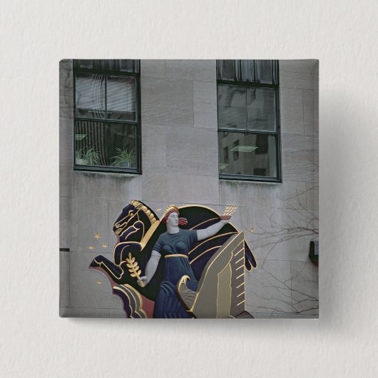 寓話的な場面 缶バッジ (正面)