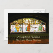 寓話的な窓-セントルイス連合場所 ポストカード (正面/裏面)