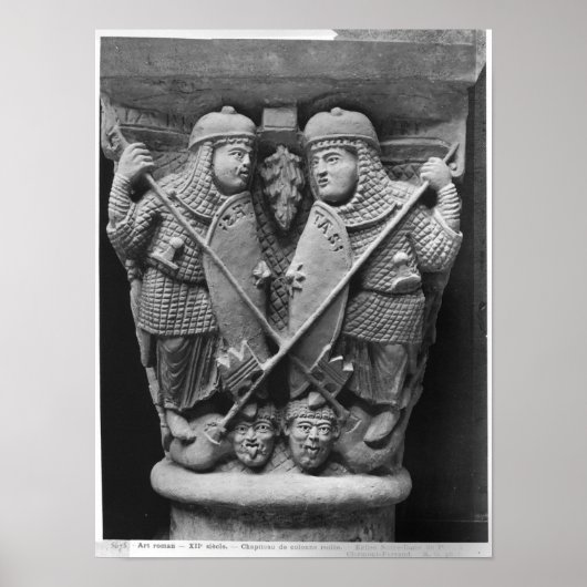 寛大さと慈善が二つの悪徳を突き刺す ポスター (正面)