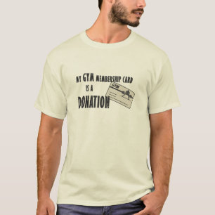 寛大なジム・サポーター Tシャツ