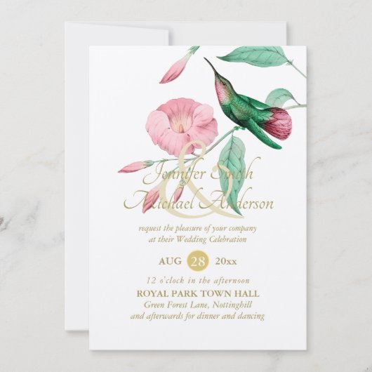 寛大なミントピンクハミングバードフローラつる植物花 (正面)