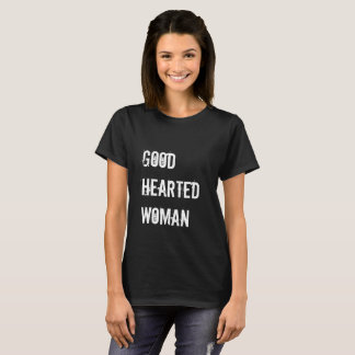 寛大な女性のグラフィックのティー Tシャツ