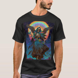 寛大な影 サンタ・ムエルテ Tシャツ