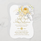 寛大な白金ゴールドバラス結婚シルバーファンシー (正面/裏面)