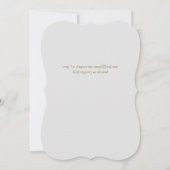 寛大な赤面ピンク金ゴールドバラブーケ結婚ス (裏面)