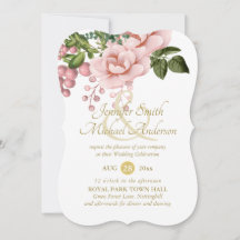 寛大な赤面ピンク金ゴールドバラブーケ結婚ス