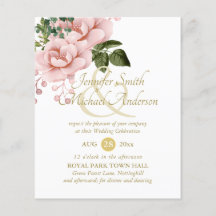 寛大な赤面ピンク金ゴールドバラブーケ結婚ス