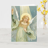 寛大な – 寛大な守護天使 カード (黄色い花)