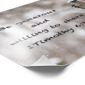 寛大に –  フォトプリント            (角)