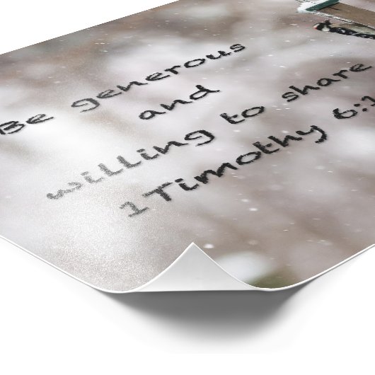 寛大に –  フォトプリント            (角)