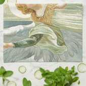 寛大-寛大さの守り神 キッチンタオル (折り畳み)