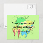 寛容な ポストカード (正面/裏面)