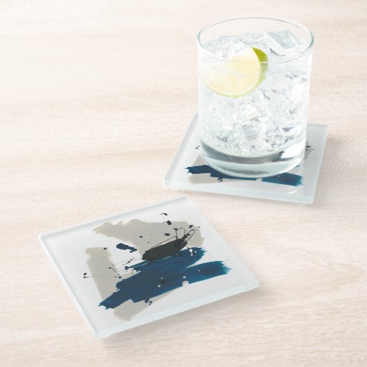 寛治 ガラスコースター (アングル)