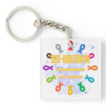 寛解がんリボン