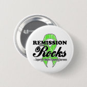 寛解岩 – 非ホジキンリンパ腫認識度 缶バッジ (正面&裏面)