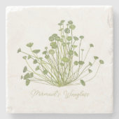 寛骨臼性海藻石コースター ストーンコースター (正面)