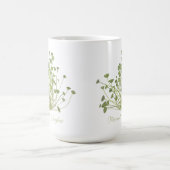 寛骨臼海藻アートマググ コーヒーマグカップ (中央)