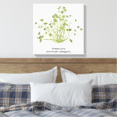 寛骨臼（人魚のワイングラス）手描き キャンバスプリント (インサイチュ (寝室))