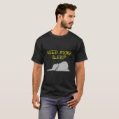 寝おもしろいる象パジャマTシャツ Tシャツ (正面フル)
