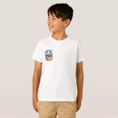 寝そべりマットパンダの子供たち Tシャツ (正面フル)