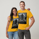 寝た者は出て行来く Tシャツ (ユニセックス)