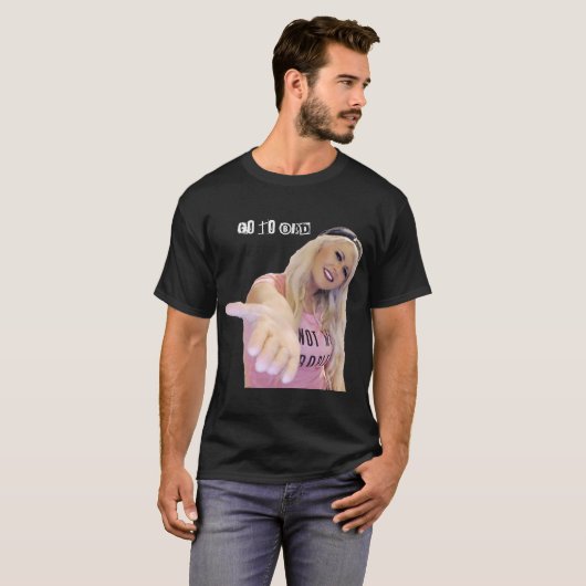 寝て下さい! Tシャツ (正面フル)
