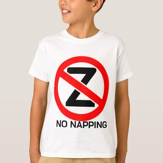 寝ないぞ スラッシュZ Tシャツ (正面)