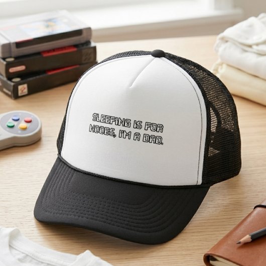 寝るのは初心者用 おれはパパ兼ゲーマー キャップ