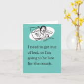 寝る必要がある カード (黄色い花)