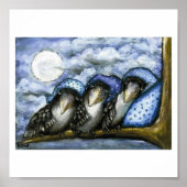 寝る時のカラス ポスター (正面)