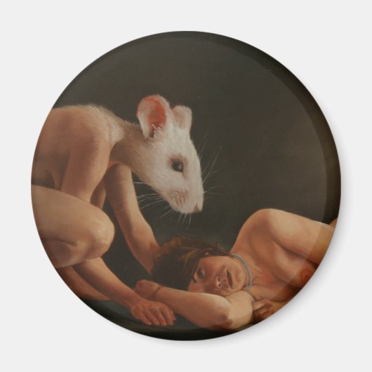 寝る マグネット (正面)